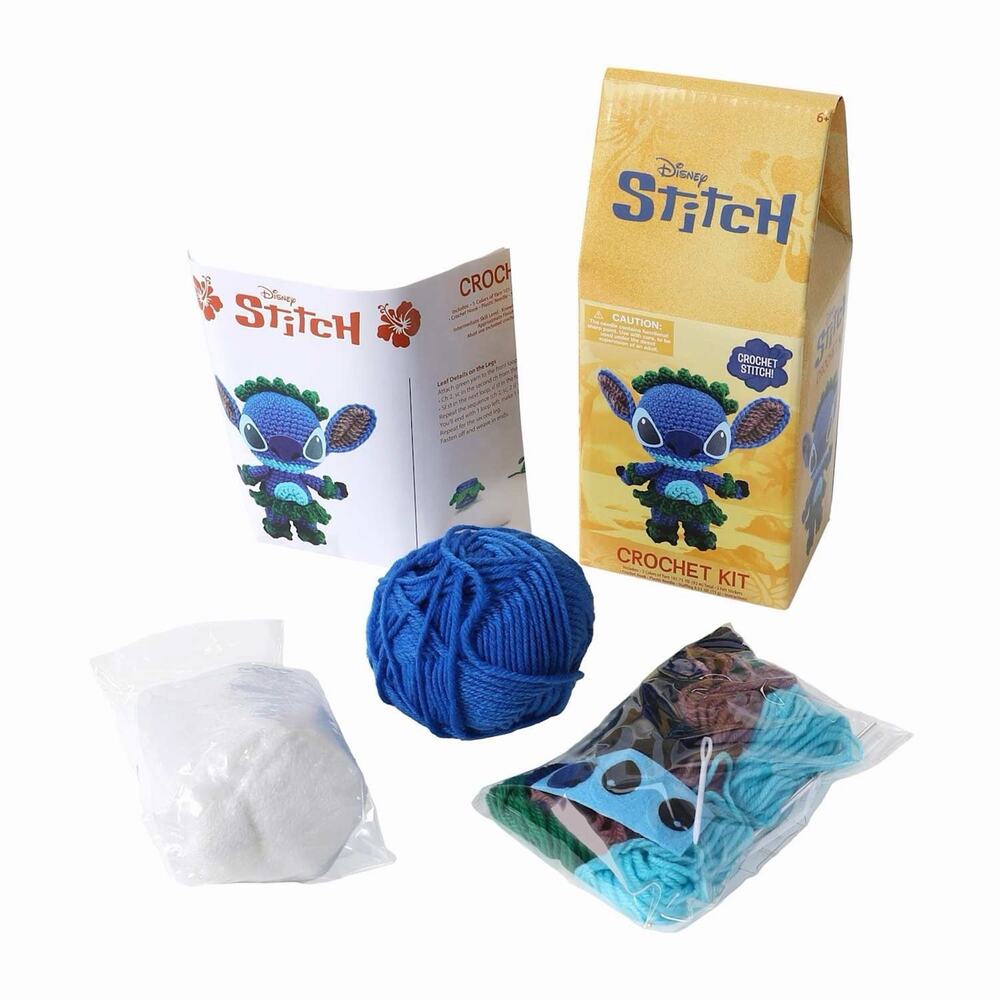 🔥Disney Stitch Crochet Kit Stitch Hula BNWT🔥 - Picture 2 of 3